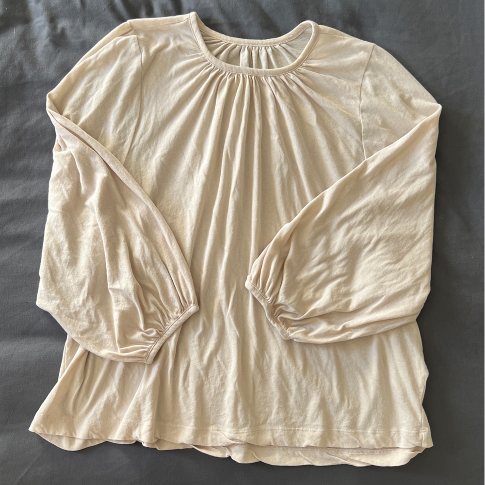 Everlane 3/4 length sleeve blouse